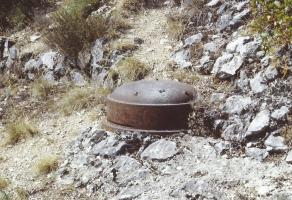 Ligne Maginot - CASTES RUINES (CR) - (Ouvrage d'infanterie) - Bloc 5