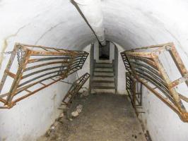 Ligne Maginot - CASTES RUINES (CR) - (Ouvrage d'infanterie) - Le casernement intérieur