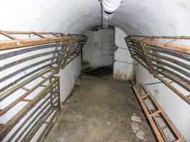 Ligne Maginot - CASTES RUINES (CR) - (Ouvrage d'infanterie) - Le casernement intérieur