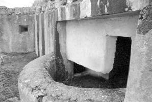 Ligne Maginot - SAINT DALMAS LE SELVAGE (SD) - (Ouvrage d'infanterie) - Bloc 1
Le bloc mitrailleuse et la cuve pour mortier