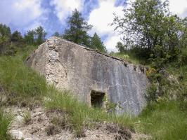 Ligne Maginot - SAINT DALMAS LE SELVAGE (SD) - (Ouvrage d'infanterie) - Bloc 5
Créneau flanquant en direction de Saint Dalmas