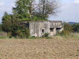 Ligne Maginot - BB45 - (Blockhaus pour canon) - Une vue du blockhaus.