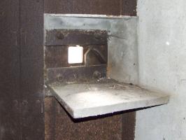 Ligne Maginot - BB45 - (Blockhaus pour canon) - Le poste de tir pour un FM.