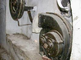 Ligne Maginot - SAINT DALMAS LE SELVAGE (SD) - (Ouvrage d'infanterie) - Les dessous de l'ouvrage
Ventilation manuelle