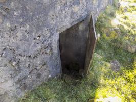 Ligne Maginot - BB77-B - LES HACHES EST - (Blockhaus pour canon) - L'entrée