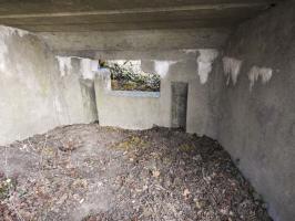 Ligne Maginot - BBO8 - (Blockhaus pour canon) - La chambre de tir.
