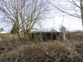 Ligne Maginot - BB77 - LES HACHES OUEST - (Blockhaus pour canon) - Face gauche, vers l'ouest