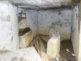 Ligne Maginot - BB77 - LES HACHES OUEST - (Blockhaus pour canon) - L'intérieur droite
