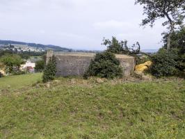 Ligne Maginot - BB80 - L'ORANGERIE - (Blockhaus pour canon) - Face gauche
