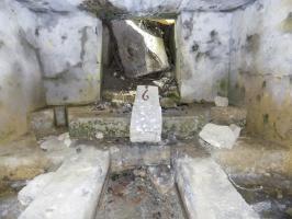 Ligne Maginot - BB80 - L'ORANGERIE - (Blockhaus pour canon) - Vers l'entrée AC avec borne numéro 6