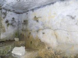 Ligne Maginot - BB80 - L'ORANGERIE - (Blockhaus pour canon) - Face gauche, sans créneau