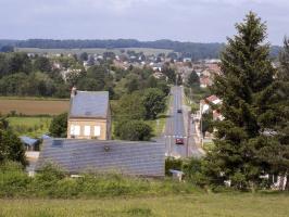Ligne Maginot - BB80 - L'ORANGERIE - (Blockhaus pour canon) - Vue vers le pont