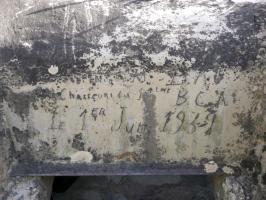 Ligne Maginot - CHATELET (TD N° 564) - (Cuve pour arme d'infanterie) - Cartouche