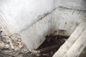 Ligne Maginot - LA BEOLE (BE) - (Ouvrage d'infanterie) - Bloc 1
Étage inférieur
Égout inachevé