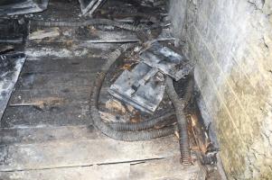 Ligne Maginot - LA BEOLE (BE) - (Ouvrage d'infanterie) - Chambre 16
Tuyaux flexibles d'engins pneumatiques de damage origine