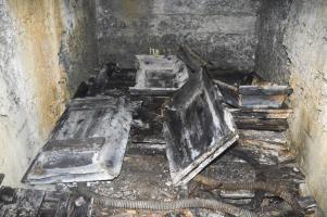 Ligne Maginot - LA BEOLE (BE) - (Ouvrage d'infanterie) - Chambre 16
Bards pour béton et cailloux origine