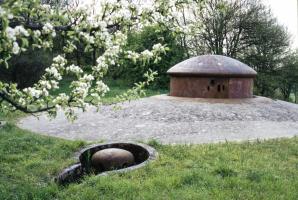 Ligne Maginot - BAMBESCH - A35 - (Ouvrage d'infanterie) - Bloc 1
La tourelle de mitrailleuses