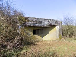 Ligne Maginot - EUILLY SUD - (Blockhaus pour canon) - Face frontale