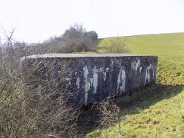 Ligne Maginot - EUILLY SUD - (Blockhaus pour canon) - Face gauche