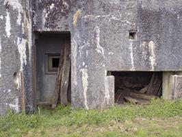 Ligne Maginot - A97 - EPINETTE - (Blockhaus lourd type STG / STG-FCR - Simple) - Les entrées avec créneau FM