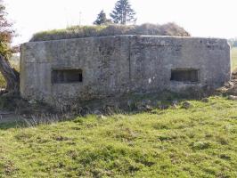 Ligne Maginot - 83A - LA CARITE - (Blockhaus pour arme infanterie) - Vue avant 