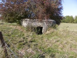 Ligne Maginot - 85 - LA TUILERIE - (Blockhaus pour canon) - Vue arrière 