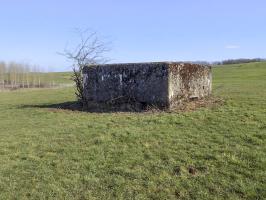 Ligne Maginot - MALANDRY - (Blockhaus pour canon) - Face gauche et l'arrière