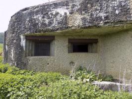 Ligne Maginot - A105 - SAILLY - (Blockhaus lourd type STG / STG-FCR - Simple) - Les créneaux