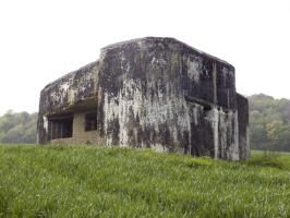 Ligne Maginot - A105 - SAILLY - (Blockhaus lourd type STG / STG-FCR - Simple) - Faces frontale et gauche
