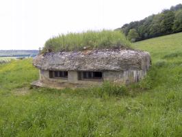 Ligne Maginot - 15A - LA VIGNETTE SUD - (Blockhaus pour arme infanterie) - Face frontale