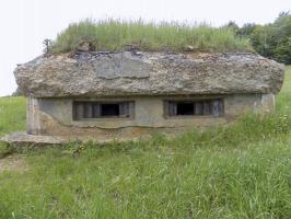 Ligne Maginot - 15A - LA VIGNETTE SUD - (Blockhaus pour arme infanterie) - Face frontale