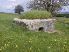 Ligne Maginot - 15A - LA VIGNETTE SUD - (Blockhaus pour arme infanterie) - L'arrière et face droite