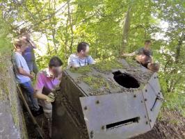 Ligne Maginot - GAILLARD - (Observatoire d'infanterie) - Opération démontage et récupération (phase 1)
Juin 2017