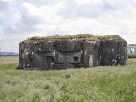Ligne Maginot - A103 - LE BOCHET - (Blockhaus lourd type STG / STG-FCR - Double) - Face gauche, pris du sud ouest