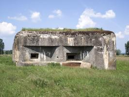 Ligne Maginot - A103 - LE BOCHET - (Blockhaus lourd type STG / STG-FCR - Double) - Face droite, pris de l'est