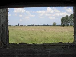 Ligne Maginot - A103 - LE BOCHET - (Blockhaus lourd type STG / STG-FCR - Double) - Vue vers l'ouest, Sailly à l'arrière plan