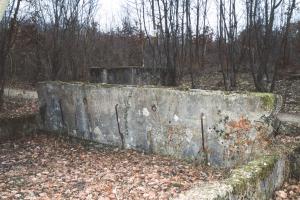 Ligne Maginot - BAMBESCH - (Casernement) - Vestiges de l'écurie pour deux chevaux