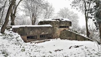 Ligne Maginot - FORT FOCH - (Abri) - Le blockhaus mitrailleuses et l'observatoire d'artillerie