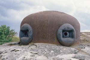 Ligne Maginot - QUATRE VENTS NORD - C74 - (Casemate d'infanterie - Simple) - Cloche GFM type A modifié en type B