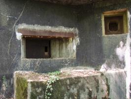 Ligne Maginot - BB43 - (Casemate d'infanterie) - Créneau pour canon