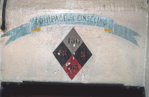 Ligne Maginot - EINSELING - A36 - (Ouvrage d'infanterie) - Frise décorative réalisée par l'équipage