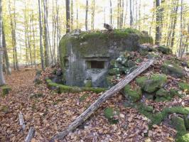 Ligne Maginot - M11 - NONNENHARDT EST 1 - (Blockhaus pour arme infanterie) - Vue latérale
