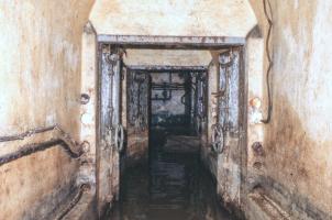 Ligne Maginot - KERFENT - A34 - (Ouvrage d'infanterie) - Bloc 1
Le sas du bloc