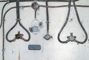 Ligne Maginot - KERFENT - A34 - (Ouvrage d'infanterie) - Bloc 4
Prises téléphoniques