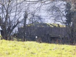 Ligne Maginot - 2B - VAUX LES MOUZON OUEST - (Blockhaus pour canon) - Pris du nord-ouest