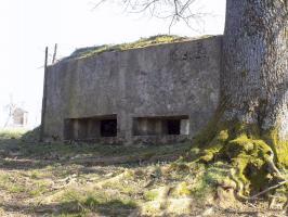 Ligne Maginot - 2B - VAUX LES MOUZON OUEST - (Blockhaus pour canon) - Face nord-ouest
