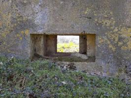 Ligne Maginot - 2B - VAUX LES MOUZON OUEST - (Blockhaus pour canon) - Créneau FM, faces nord
