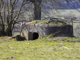 Ligne Maginot - 2B - VAUX LES MOUZON OUEST - (Blockhaus pour canon) - Face est / sud