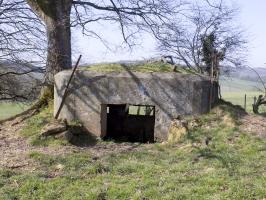 Ligne Maginot - 2B - VAUX LES MOUZON OUEST - (Blockhaus pour canon) - L'entrée AC, face sud