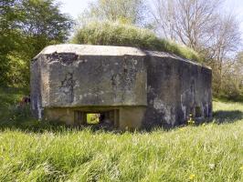 Ligne Maginot - 2C - LA CABRETTE - (Blockhaus pour canon) - Faces droite et centrale